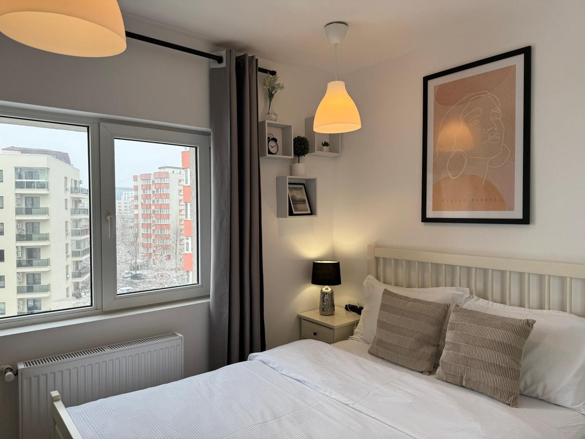 Evan Cozy Flat With Balcony & Parking, 13 September 布加勒斯特 外观 照片