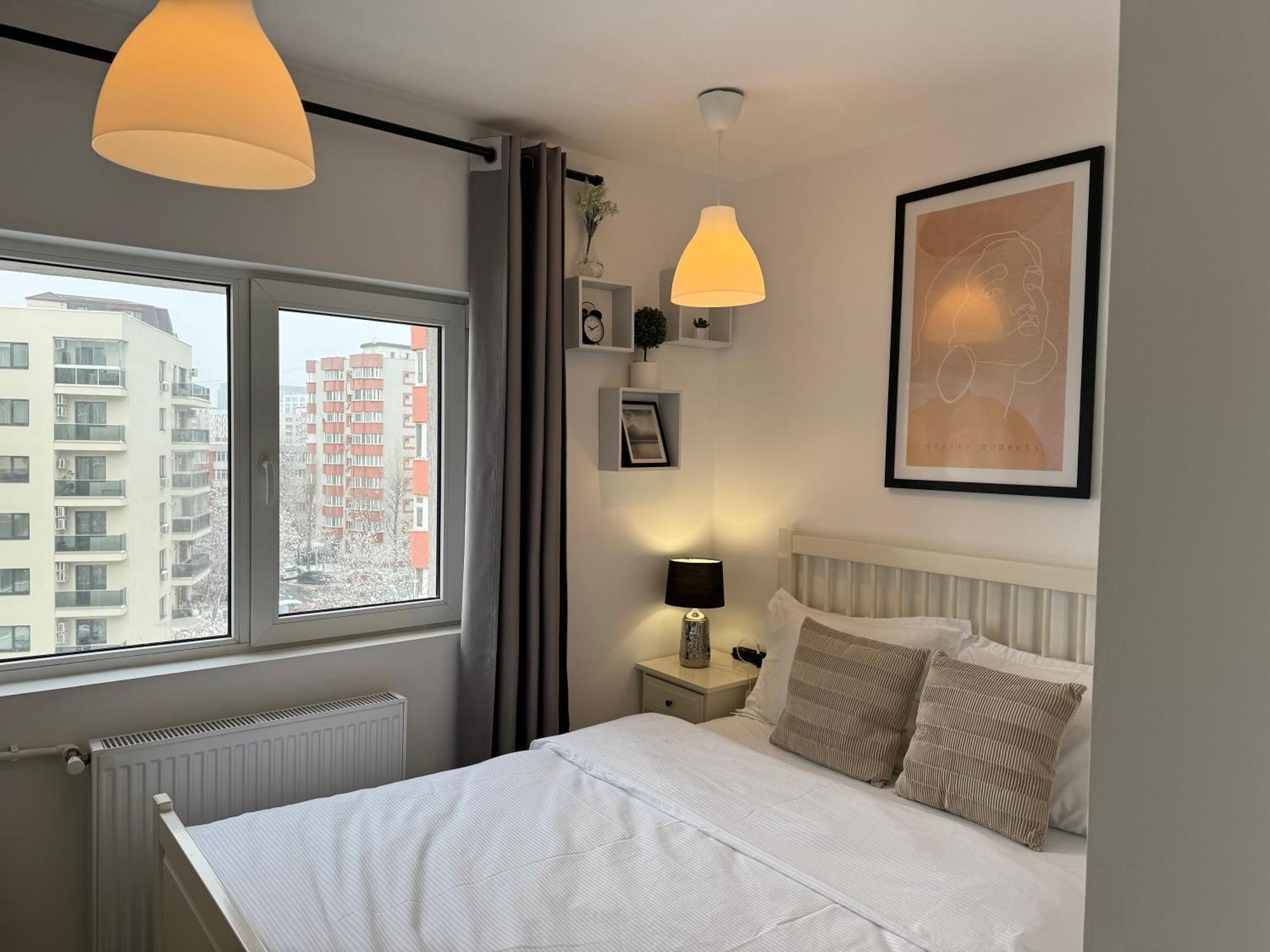 Evan Cozy Flat With Balcony & Parking, 13 September 布加勒斯特 外观 照片